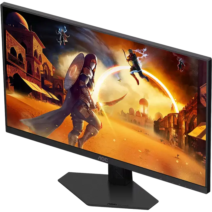 Monitor Gaming AOC 24G4ZRE 23.8 inch Fast IPS Full HD 1920x1080 240Hz (260Hz OC) 0.3ms MPRT HDR10 G-SYNC Compatible Adaptive Sync Stand E-sports Negru