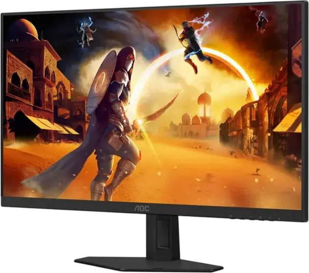Monitor Gaming AOC 24G4ZRE 23.8 inch Fast IPS Full HD 1920x1080 240Hz (260Hz OC) 0.3ms MPRT HDR10 G-SYNC Compatible Adaptive Sync Stand E-sports Negru