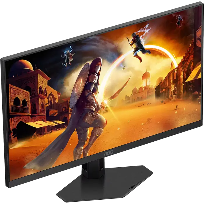 Monitor Gaming AOC 24G4ZRE 23.8 inch Fast IPS Full HD 1920x1080 240Hz (260Hz OC) 0.3ms MPRT HDR10 G-SYNC Compatible Adaptive Sync Stand E-sports Negru