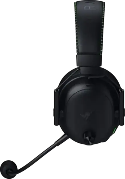 Razer BlackShark V3 Pro Wireless ANC Esports Headset, 50mm TriForce Bio-Cellulose Drivers, HyperSpeed 2.4GHz & Bluetooth, THX Spatial Audio, Black