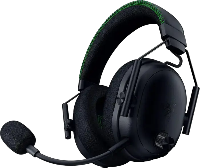 Razer BlackShark V3 Pro Wireless ANC Esports Headset, 50mm TriForce Bio-Cellulose Drivers, HyperSpeed 2.4GHz & Bluetooth, THX Spatial Audio, Black