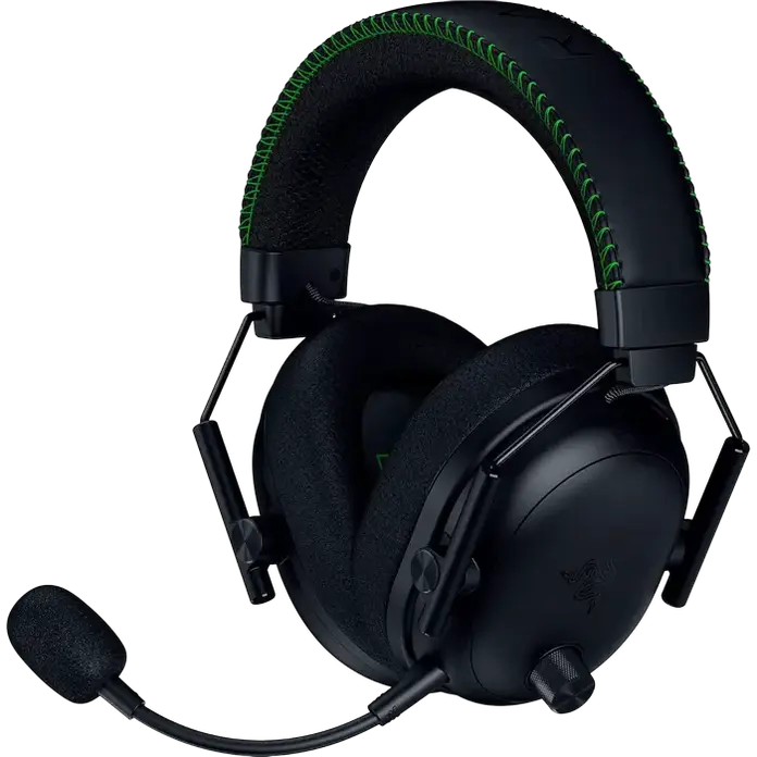 Razer BlackShark V3 Pro Wireless ANC Esports Headset, 50mm TriForce Bio-Cellulose Drivers, HyperSpeed 2.4GHz & Bluetooth, THX Spatial Audio, Black