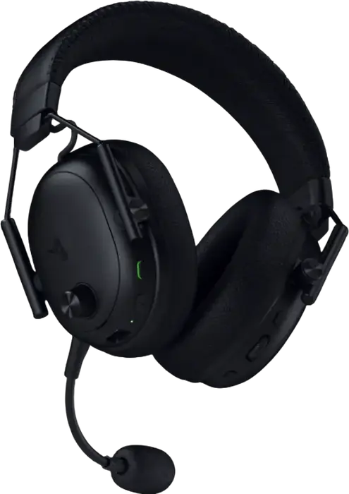 Razer BlackShark V3 Pro Wireless ANC Esports Headset, 50mm TriForce Bio-Cellulose Drivers, HyperSpeed 2.4GHz & Bluetooth, THX Spatial Audio, Black