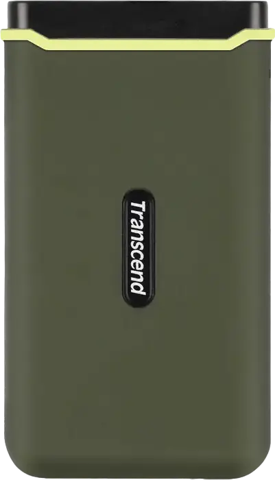 Transcend ESD380C Portable SSD 2TB USB-C 3.2 Gen 2x2 External Solid State Drive 2000MB/s Read/Write 3D NAND Aluminum Shock-Resistant Green