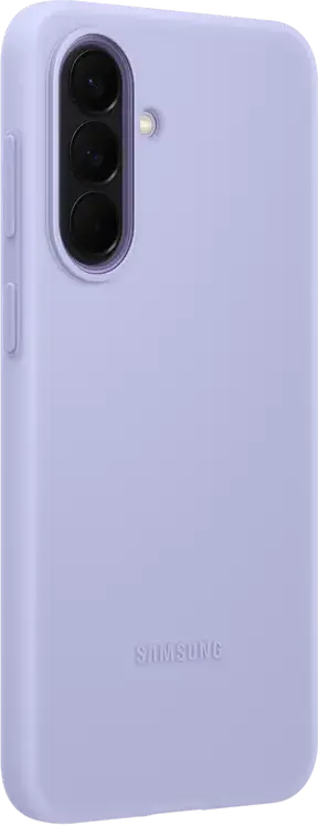 Чехол WOO для Samsung Galaxy A57 5G, цвет Лаванда, противоударный из гибридного жидкого силикона и мягкого TPU, тонкий дизайн Slim Fit, антиотпечатки, с мягкой внутренней подкладкой