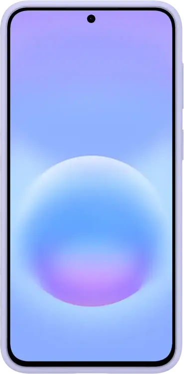 Чехол WOO для Samsung Galaxy A57 5G, цвет Лаванда, противоударный из гибридного жидкого силикона и мягкого TPU, тонкий дизайн Slim Fit, антиотпечатки, с мягкой внутренней подкладкой