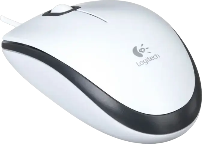Logitech M100 Wired Optical USB Mouse, 1000 dpi Sensor, Ambidextrous Design, 3 Buttons with Scroll Wheel, 1.8m Cable, Compatible with Windows, MacOS, Linux