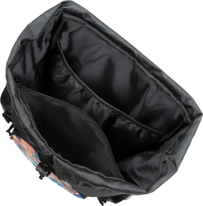 Rucsac Urban Rivacase Agora 5425 Skaters, Poliester Impermeabil, Volum 15L, Compartiment Laptop și Buzunar Tabletă 10.5", Negru