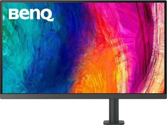 Monitor BenQ PD3205UA 31.5 inch 4K UHD IPS, 3840x2160, HDR10, sRGB 99%, Pantone Validated, USB-C 90W Power Delivery, KVM Switch, Suport Ergo Arm, Hotkey Puck G2