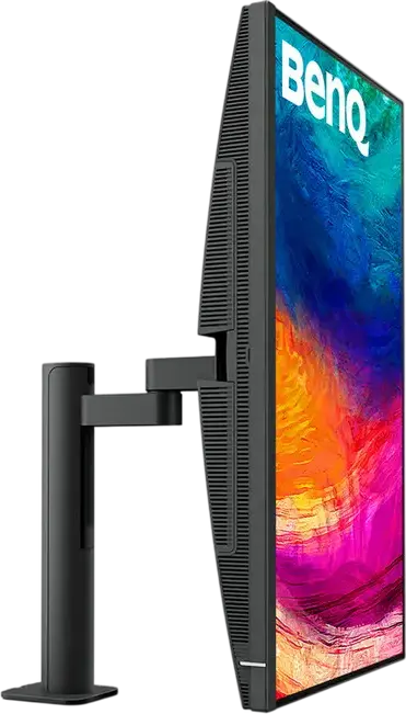 Monitor BenQ PD3205UA 31.5 inch 4K UHD IPS, 3840x2160, HDR10, sRGB 99%, Pantone Validated, USB-C 90W Power Delivery, KVM Switch, Suport Ergo Arm, Hotkey Puck G2