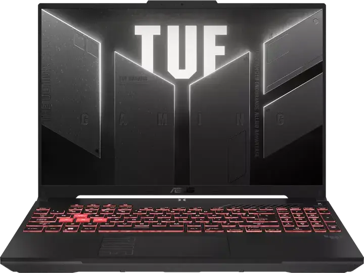 ASUS TUF Gaming A16 FA607NUQ 16" FHD+ 144Hz Laptop - AMD Ryzen 7, NVIDIA GeForce RTX 4050 6GB, 16GB DDR5, 512GB SSD, RGB Keyboard, Mecha Gray