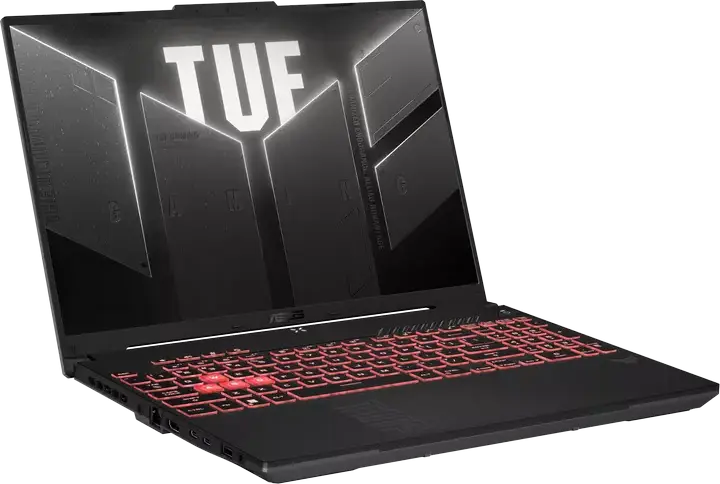 ASUS TUF Gaming A16 FA607NUQ 16" FHD+ 144Hz Laptop - AMD Ryzen 7, NVIDIA GeForce RTX 4050 6GB, 16GB DDR5, 512GB SSD, RGB Keyboard, Mecha Gray