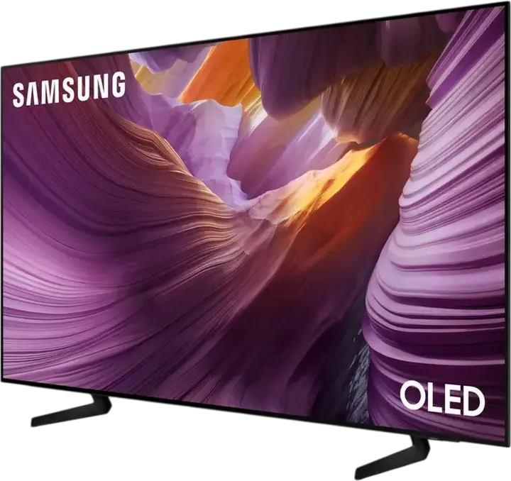 Televizor Smart Samsung QE65S85F QD-OLED 65 inch, 4K UHD 3840x2160, 120Hz, HDR10+, Motion Xcelerator, Dolby Atmos, AMD FreeSync Premium, Tizen OS, Negru