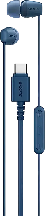 Earphones SONY IER-EX15CL, USB-C, Blue