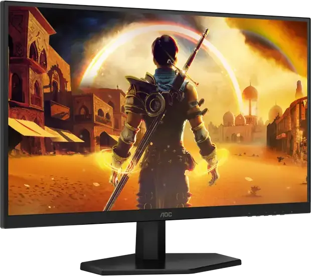 Monitor Gaming AOC AGON Q27G42XE 27 inch Fast IPS, WQHD 2560x1440, 180Hz, 0.5ms MPRT, HDR10, G-SYNC Compatible, Adaptive Sync, Negru
