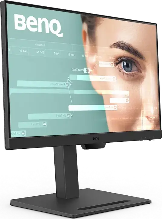 Monitor BenQ GW2490T 23.8 inch IPS FHD, 100Hz, 5ms GtG, HDMI, DisplayPort, Reglabil pe Înălțime și Pivot, Tehnologie Eye-Care B.I. Gen2, Negru
