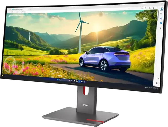 34" Monitor Lenovo P34WD-40, IPS 3440x1440 WQHD, Eclipse Black