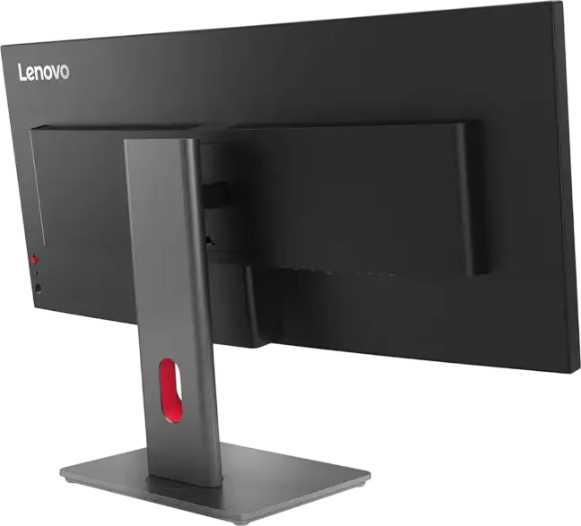 Monitor Curbat Lenovo ThinkVision P34WD-40 34", WQHD 3440x1440, IPS Black, 120Hz, 21:9, HDR10, Comutator KVM, Hub USB-C, Ethernet RJ45, Eclipse Black