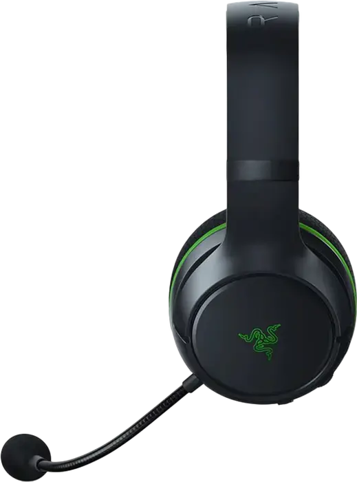 Razer Kaira Wireless Gaming Headset for Xbox Series X|S and Xbox One, Black, 50mm Triforce Titanium Drivers, HyperClear Cardioid Mic, FlowKnit Memory Foam