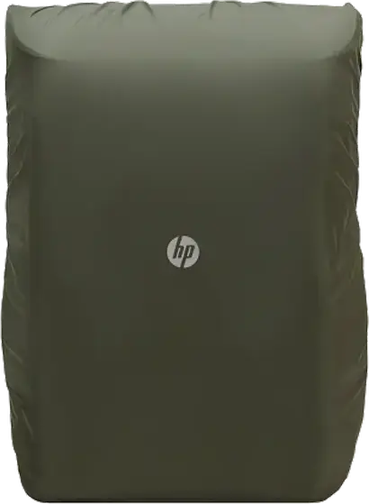 HP Modular Laptop Backpack 15.6 inch, 27L Water-Resistant Twill Polyester, Detachable Sleeve and Pouch, RFID-Blocking Pocket, Rain Cover, 9J496AA