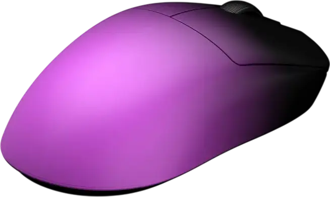 HATOR Quasar 3 Ultima 8K Wireless Gaming Mouse, Black/Violet, PixArt PAW 3950 30,000 DPI, 8000Hz Polling Rate, Optical Switches, 52g Lightweight, Tri-Mode Connection