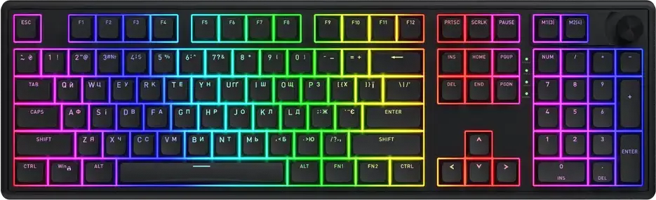 Tastatură HATOR Skyfall 100, Cu fir, Negru
