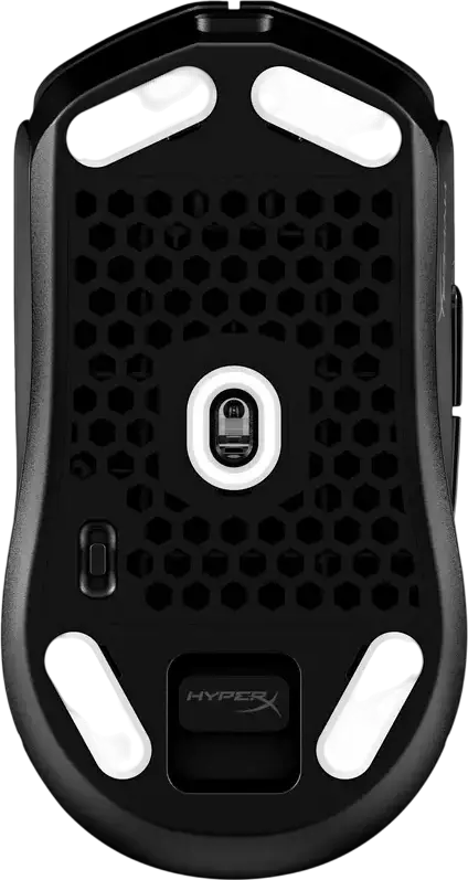 HyperX Pulsefire Haste 2 Mini Wireless Gaming Mouse, 26K Sensor, 26,000 DPI, 6 Programmable Buttons, RGB, 2.4GHz/Bluetooth/Wired, 59g, Black