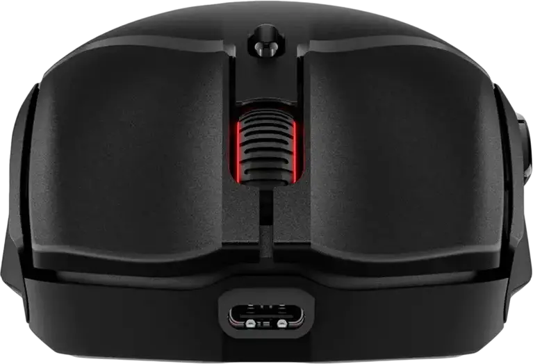 HyperX Pulsefire Haste 2 Mini Wireless Gaming Mouse, 26K Sensor, 26,000 DPI, 6 Programmable Buttons, RGB, 2.4GHz/Bluetooth/Wired, 59g, Black