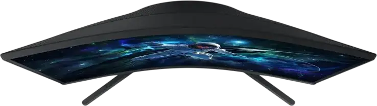 Samsung Odyssey G5 S27CG550E 27-inch Curved Gaming Monitor, WQHD 2560x1440, 165Hz, 1ms, 1000R, VA Panel, HDR10, AMD FreeSync, Black