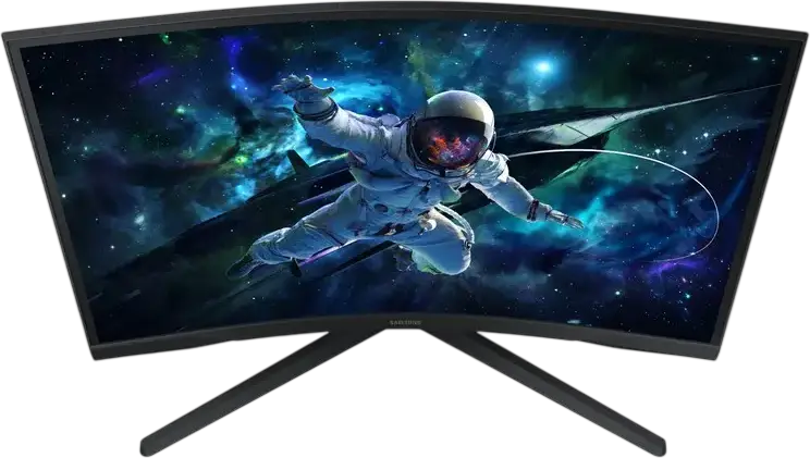 Samsung Odyssey G5 S27CG550E 27-inch Curved Gaming Monitor, WQHD 2560x1440, 165Hz, 1ms, 1000R, VA Panel, HDR10, AMD FreeSync, Black