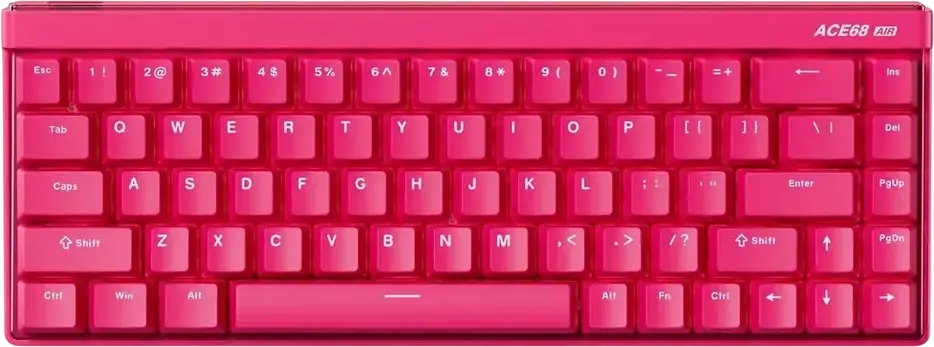 Tastatură MCHOSE Ace 68 Air, Cu fir, Rose Red