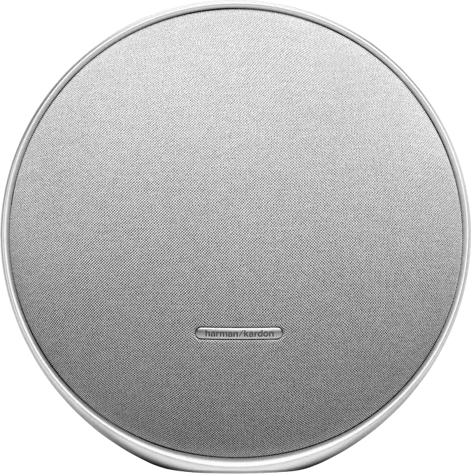 Harman Kardon Onyx Studio 9 Portable Bluetooth Speaker, Grey, 50W RMS, 120mm Woofer, 3 Tweeters, Bluetooth 5.3, 8h Battery, Recycled Aluminium, HK One App