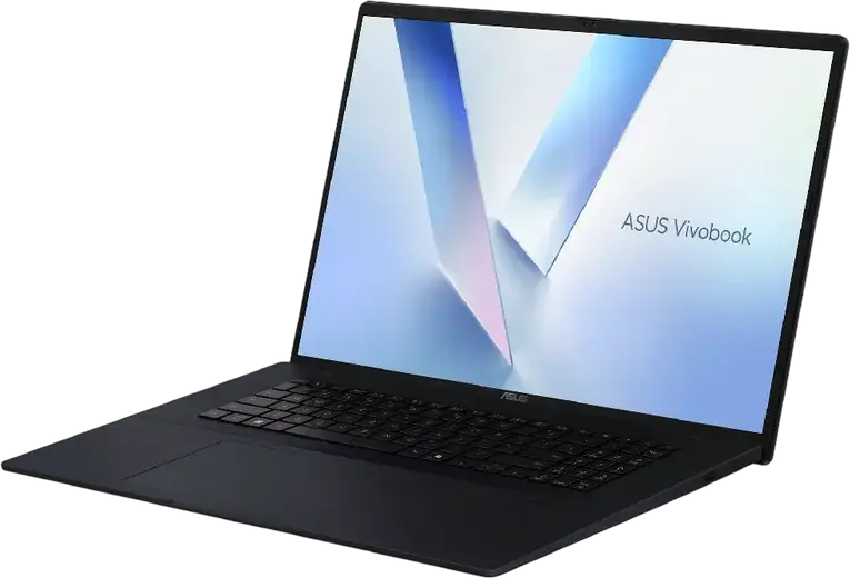 ASUS Vivobook 18 M1807GA Laptop, 18" WUXGA 144Hz IPS, AMD Ryzen AI 7 445, 32GB DDR5 RAM, 1TB NVMe PCIe 4.0 SSD, Radeon Graphics, Backlit Keyboard, Quiet Blue, No OS