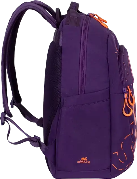 RivaCase Heide 5430 Urban Backpack 30L for 15.6 inch Laptop, Water-Repellent Polyester, Ergonomic Design with Organizer and Side Pockets