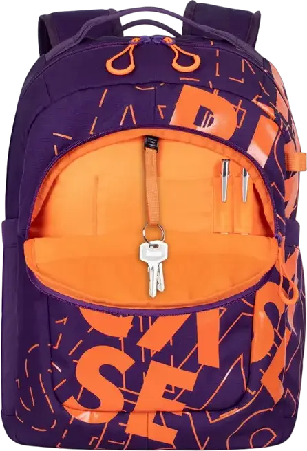 RivaCase Heide 5430 Urban Backpack 30L for 15.6 inch Laptop, Water-Repellent Polyester, Ergonomic Design with Organizer and Side Pockets