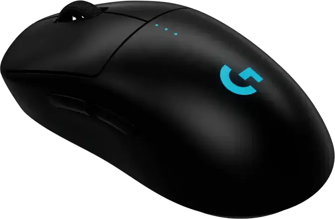 Logitech G Pro 2 LightSpeed Wireless Gaming Mouse, HERO 2 Sensor, 32,000 DPI, 1000Hz, 8 Buttons, Ambidextrous, RGB, 910-007295, Color: Black