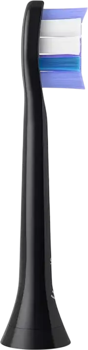 Philips Sonicare HX6056/88 Replacement Toothbrush Heads, Extra-Soft Sensitive Bristles, Fluid Action Plaque Removal for Adults, Black