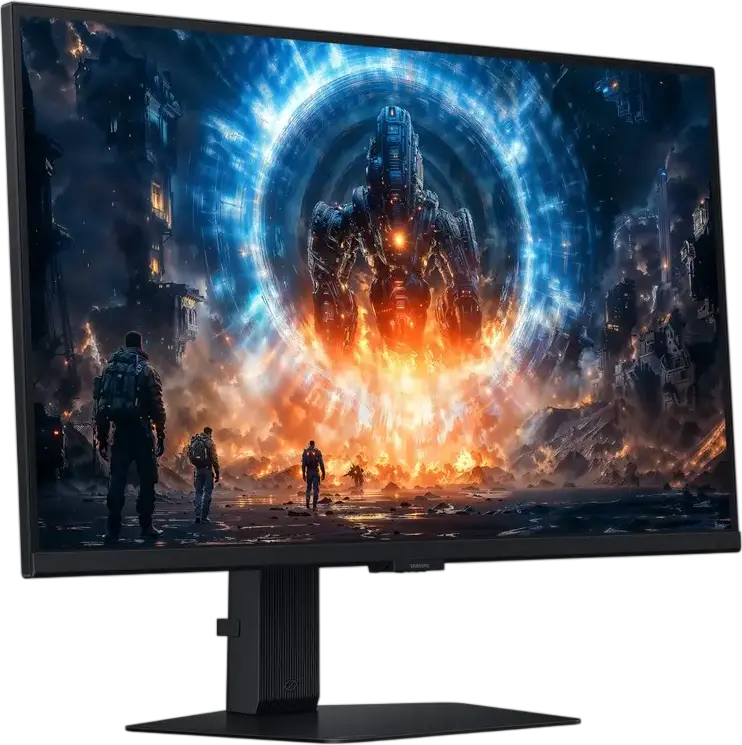 Monitor Gaming Samsung Odyssey G6 S27FG606 27 inch WQHD IPS, 350Hz, 1ms, HDR400, AMD FreeSync Premium, Ecran Plat, Negru