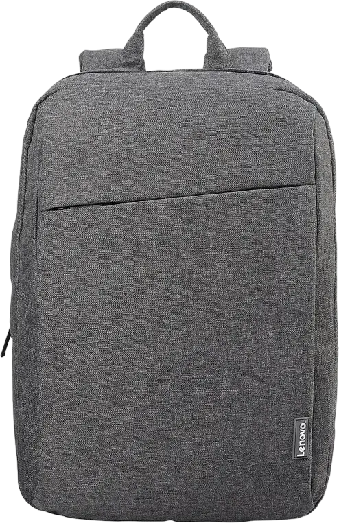 Lenovo B210 Laptop Backpack for 15.6 inch Laptops, Water-repellent Polyester, Grey, with Dedicated Laptop and Phone Pockets, Lightweight Design