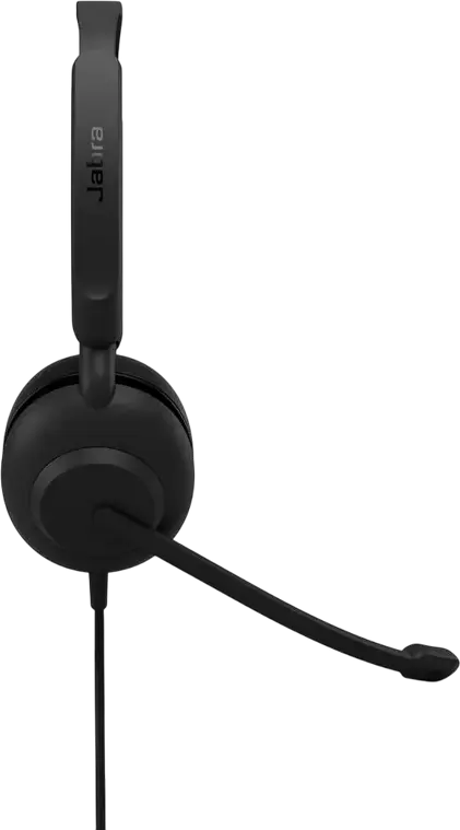 Гарнитура Jabra Evolve 10 для колл-центра, проводная USB-A, с шумоподавляющим микрофоном, встроенным управлением громкостью и функцией Mute, черная