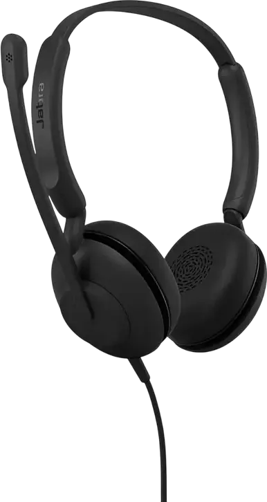 Гарнитура Jabra Evolve 10 для колл-центра, проводная USB-A, с шумоподавляющим микрофоном, встроенным управлением громкостью и функцией Mute, черная