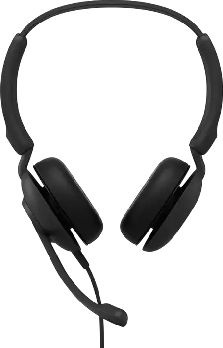 Гарнитура Jabra Evolve 10 для колл-центра, проводная USB-A, с шумоподавляющим микрофоном, встроенным управлением громкостью и функцией Mute, черная