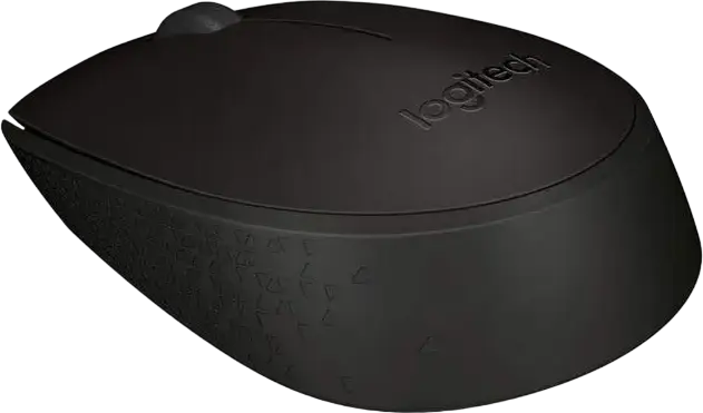 Mouse Wireless Logitech B170, Receptor Nano 2.4 GHz, Senzor Optic Avansat 1000 DPI, Ambidextru, Baterie 12 Luni, Culoare: Negru