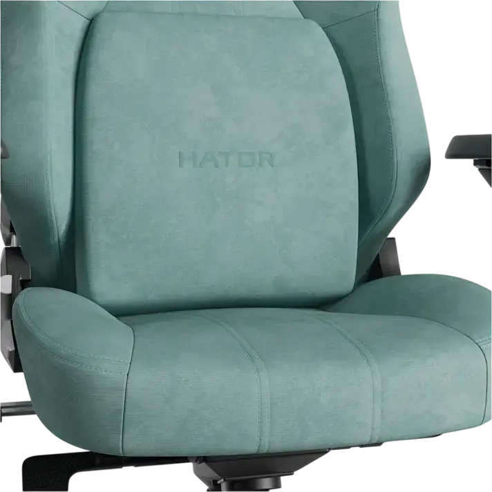 HATOR Arc 3 L Gaming Chair, Velour Fabric, 4D Adjustable Armrests, Aluminum Base, Class 4 Gas Lift, 170 Degree Recline, Max Load 150kg