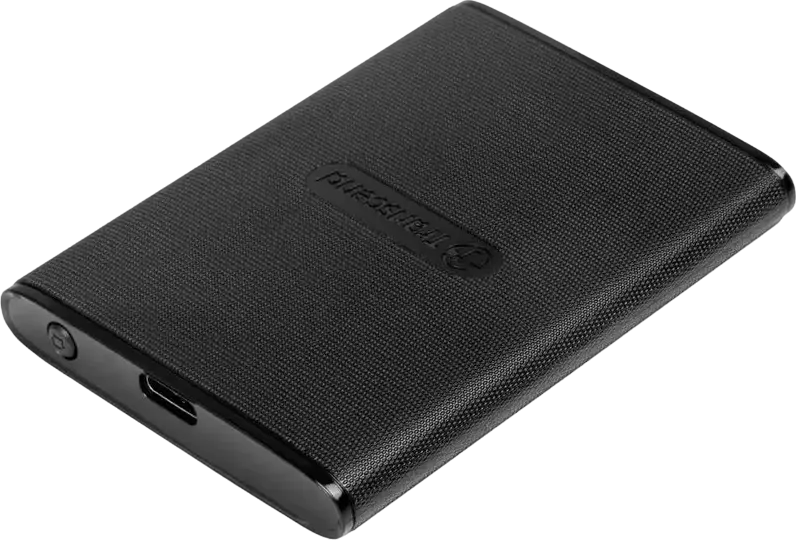 SSD portabil extern Transcend ESD270C, 2 TB, Negru (TS2TESD270C)