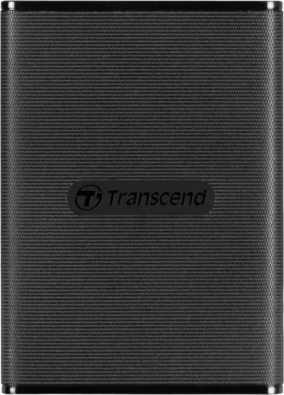 Transcend ESD270C Portable External SSD 2TB USB 3.1 Gen 2 10Gbps 3D NAND Flash 520MB/s Read 460MB/s Write AES 256-bit Encryption Black