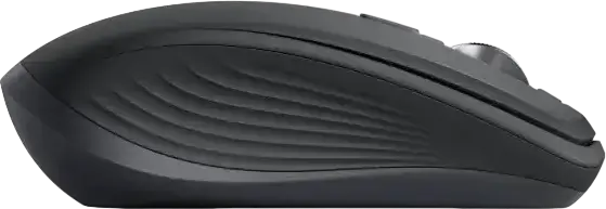 Logitech MX Anywhere 3S Wireless Mouse - Graphite, 8000 DPI Darkfield Sensor, MagSpeed SmartShift Wheel, Quiet Clicks, Logi Bolt & Bluetooth, USB-C Rechargeable