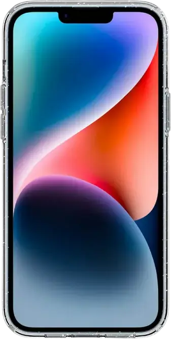 Spigen Liquid Crystal Glitter Case for iPhone 14 Plus, Slim Shock-Resistant Transparent TPU Protective Cover, Anti-Scratch Grip Shell
