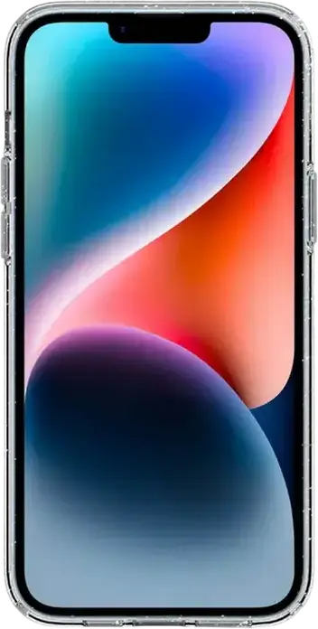 Spigen Liquid Crystal Glitter Case for iPhone 14 Plus, Slim Shock-Resistant Transparent TPU Protective Cover, Anti-Scratch Grip Shell