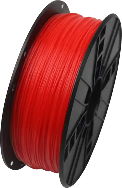 Filament pentru imprimantă 3D Gembird 3DP-PLA1.75-01-FR, PLA, Roșu Fluorescent, 1.75 mm, 1kg